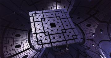 Beautiful patterned, violet pattern with black details