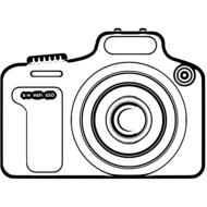 camera photography as a drawing