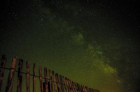 Milky Way Nightsky Stars drawing