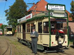 old Technology Tram