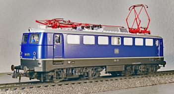 Electric Locomotive blue Model