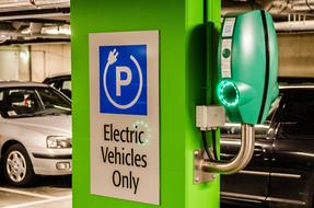 Electric Parking Vehicle sign