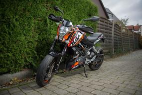 Ktm Duke 125 motorcycle