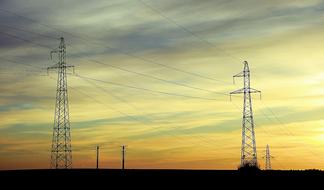 Tower Sky Energy sunset