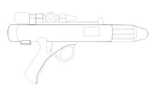 dh 17 blaster pistol drawing