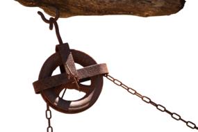 Deflecting Elevator Pulley