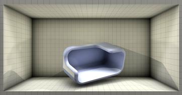 3d object drawing at grid