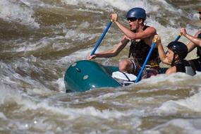 Rafting On The Rapid River
