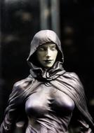 Comic Science statue