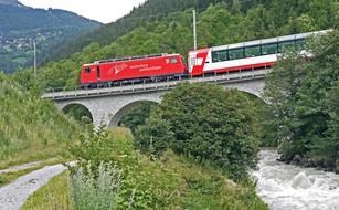 Switzerland Valais Rack