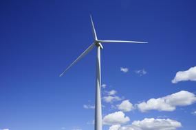 wind turbine at Judith Gap, Montana