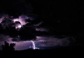 Lightning Thunderstorm sky