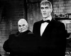 Jackie Coogan and Ted cassidy