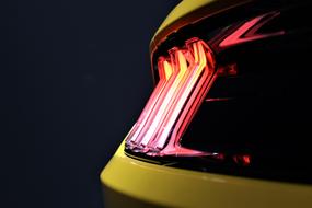 Car Ford Mustang Stop Light