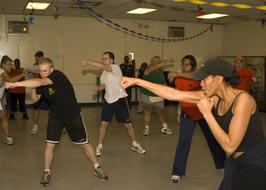 Gym Room people