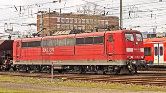 railion red Electric Locomotive