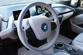 Bmw car white