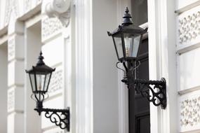 Decorative Lamp on street