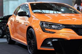 orange Car Renault Megane