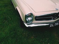 Mercedes Benz Car pink