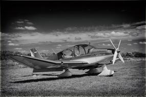 Aircraft Flying Low-Wing