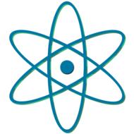 symbol atom as a drawing