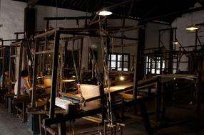 Brocade Silk Weaving Old