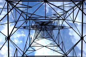 Pylon Current Electricity sky