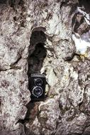Old Camera Technology stone