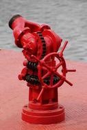 Fire Hydrant Red water