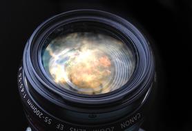 Camera Lens space