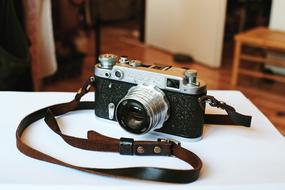 vintage Camera on table