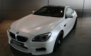 Bmw M6 white car