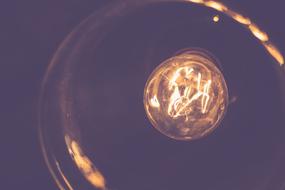 blur photo of Light Bulb