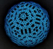 fractal sphere math 3d digital ball