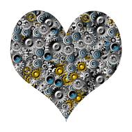 gears heart as symbolism