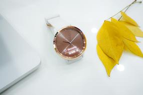 Smartwatch Yellow leaf