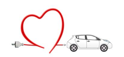 electric car heart