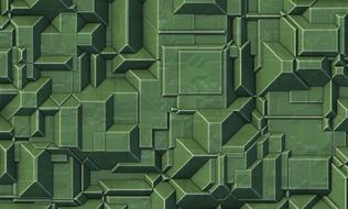 block metal technology green