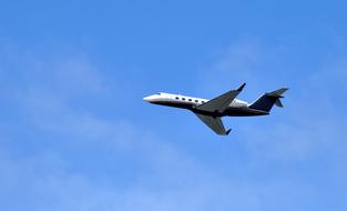 Flight Aircraft blue sky