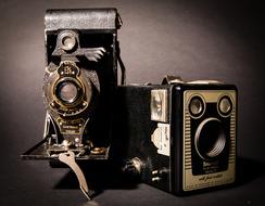 Vintage Cameras Retro old