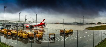 Airbus in Airport, germany, Munich