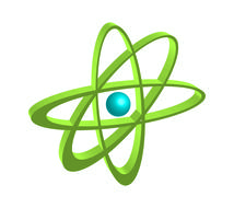 Disjunct Abstract Shape atom drawing