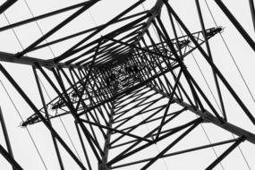 Strommast Power pylon
