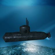 submarine underwater boat drawing