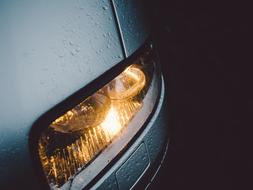 wet headlight