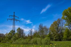 Strommast Sky Electricity