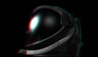 anaglyph red green red drawing