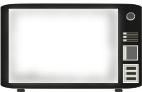 tv vintage television drawing