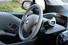 Bmw electric sedan interior